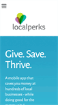 Mobile Screenshot of localperks.org